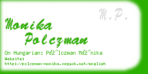 monika polczman business card